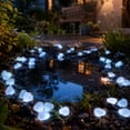 thumbnail image 4 of 50PCs Colorful Glow-in-the-Dark Garden Stones Night Guide Luminous Pebbles Rainbow Glow in the Dark Stepping Rocks Outdoor Landscaping Decor Glowing Stones Fish Tank DIY Aquarium Decorations, 4 of 6
