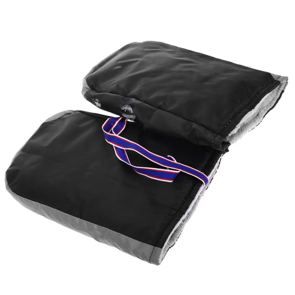 WORGEOUS 1 Pair Motorcycle Warm Handlebar Gloves Waterproof Thickened Grip Gloves Snowmobile Cycling Hands Warmer Winter Thermal Cover for Cold Weather Riding