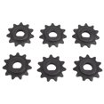 thumbnail image 2 of 11 Teeth Sprocket, Steel Easy Install 6pcs 11T Teeth 25H Chain Motor Sprocket  for Upgrading, 2 of 7