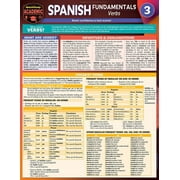 Spanish Fundamentals 3 - Verbs : a QuickStudy Laminated Reference Guide (Edition 2) (Other)
