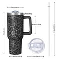 thumbnail image 2 of Halloween Spider Webs Tumbler with Handle and Lid,40oz Double Wall Vacuum Insulated Tumbler,Cups Gift for Women and Men, 2 of 7