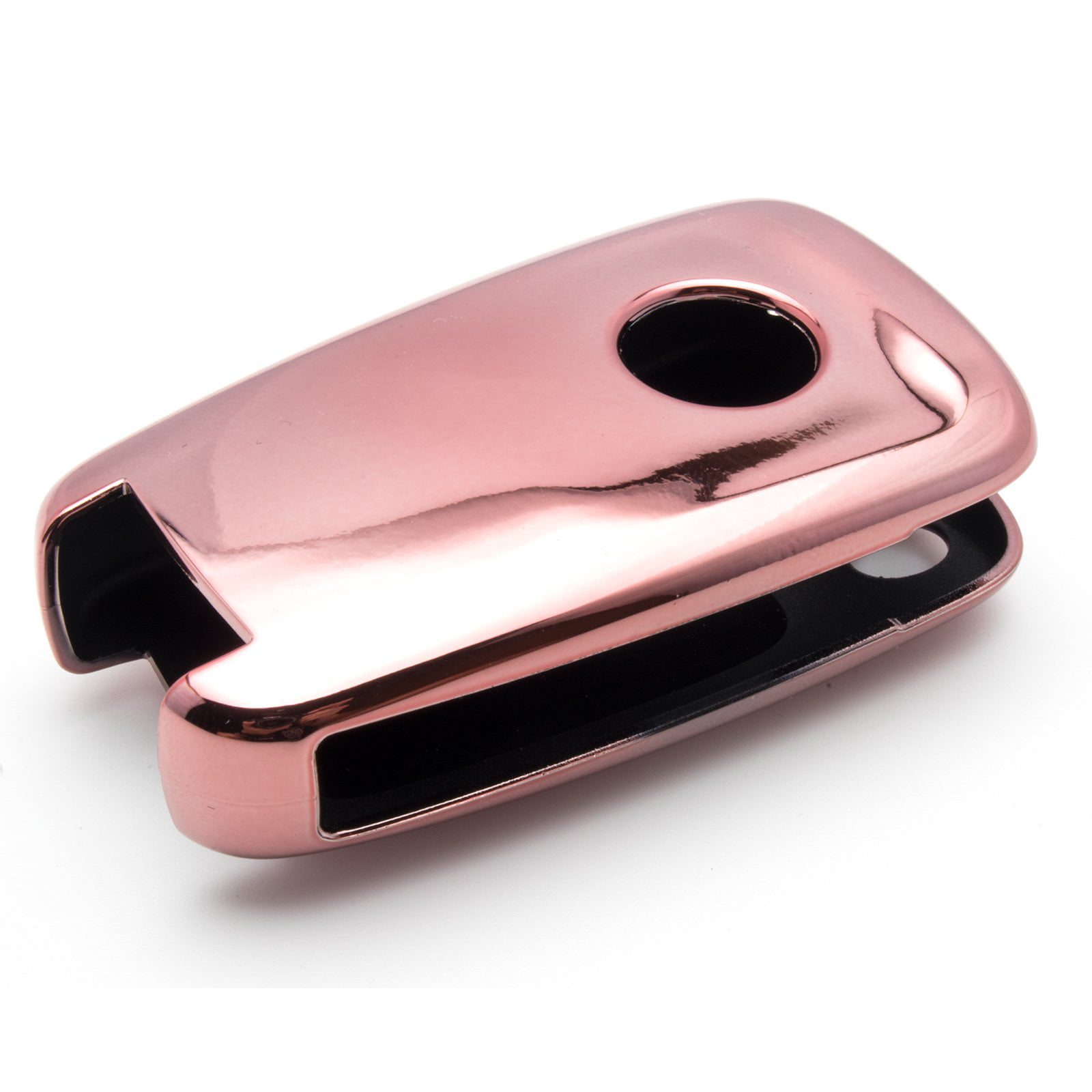 kwmobile Key Cover Compatible with Chevrolet Rose Gold High Gloss 