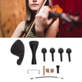 thumbnail image 4 of Piezas De Repuesto Para Violín, Kit De Accesorios Para Violín Resistente Al Desgaste, Textura Natural Hermosa Para Mantenimiento ANGGREK Instrumentos, 4 of 8