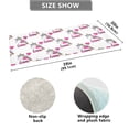 thumbnail image 3 of Haosy Unicorn and Love Balloon Bathroom Rugs Non Slip Absorbent Soft Plush Quick Dry Bath Mat, 39"x20", 3 of 8