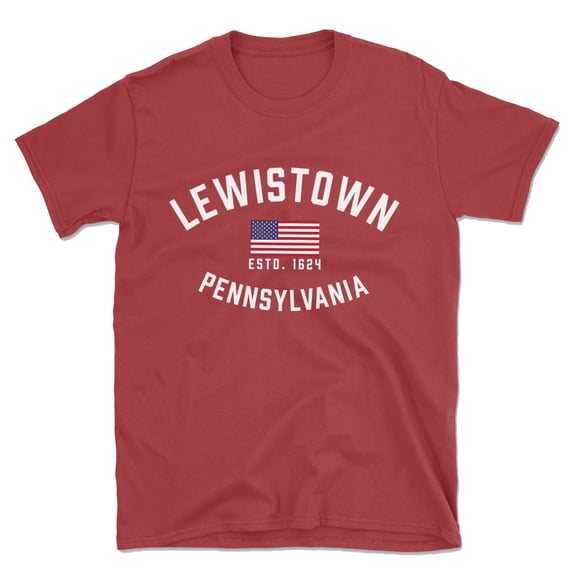 Lewistown Pennsylvania Patriot Men's Cotton T-Shirt