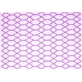 thumbnail image 1 of Ahgly Company Indoor Rectangle Trellis Purple Contemporary Area Rugs, 5' x 7', 1 of 4