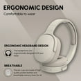 Ponyta Noise Cancelling Headphones, Bluetooth Wireless Headphones, Over