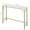 Gold, variant on Narrow Console Table with Outlets, 39" Behind Couch Side Table for Hallway, Entryway, Living Room, Black