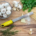 thumbnail image 3 of Microplane Premium Classic Series Zester - Durable Stainless Steel Citrus Grater for Lemon, Ginger, Garlic, and Spices with Sharp Blades and Ergonomic Handle, Dishwasher Safe - Yellow, 3 of 5
