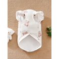 thumbnail image 3 of Pet Clothes 2023 Brown Bear Leash T-Shirt With Harness Hole For Cat & Small/Medium Dogs, 3 of 5