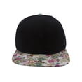 thumbnail image 2 of Top Headwear Design Adjustable Snapback Hat - Floral Brim, 2 of 2