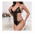 thumbnail image 5 of Lencería Sexy De Encaje Para Mujer Babydoll Interior Ropa color negro Xl, 5 of 5