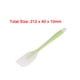 thumbnail image 5 of Espátula de silicona resistente al calor de Uxcell para hornear y cocinar de 8.35" de longitud en verde, 5 of 5