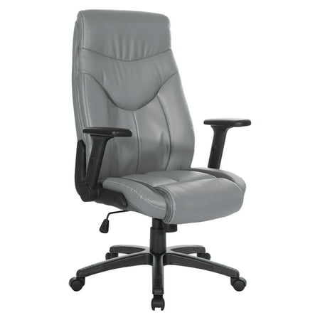 executive high back charcoal gray product