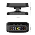 thumbnail image 4 of Sistema de monitorización de la neumáticos: carga Solar, 5 modos de , modo de suspensión automática y despertador, con 4 sensores shamjiam monitor de presión de neumáticos, 4 of 8