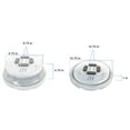 thumbnail image 6 of Microwave Collapsible Hovering Anti Splattering Magnetic Food Lid Cover Guard - Splatter Lid with Steam Vents & Microwave Safe Magnets - Dishwasher Safe & Sticks To The Top Of Your Microwave, 6 of 6