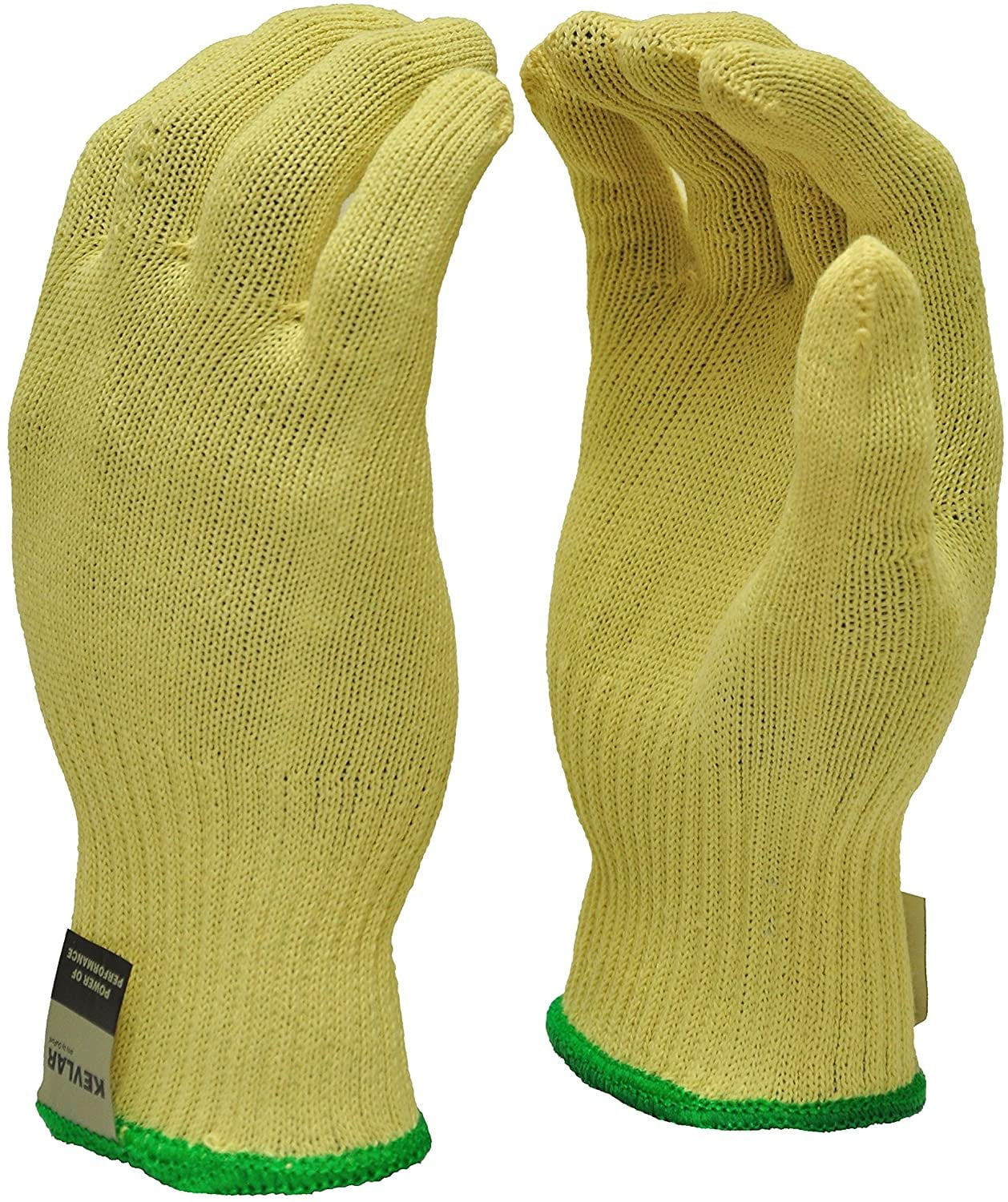 G & F 1678L Cut Resistant Work Gloves, 100Percent Kevlar Knit Work