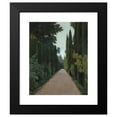 thumbnail image 2 of Santiago Rusiñol 12x14 Black Modern Framed Museum Art Print Titled - Gardens of the Generalife, Granada, 2 of 5