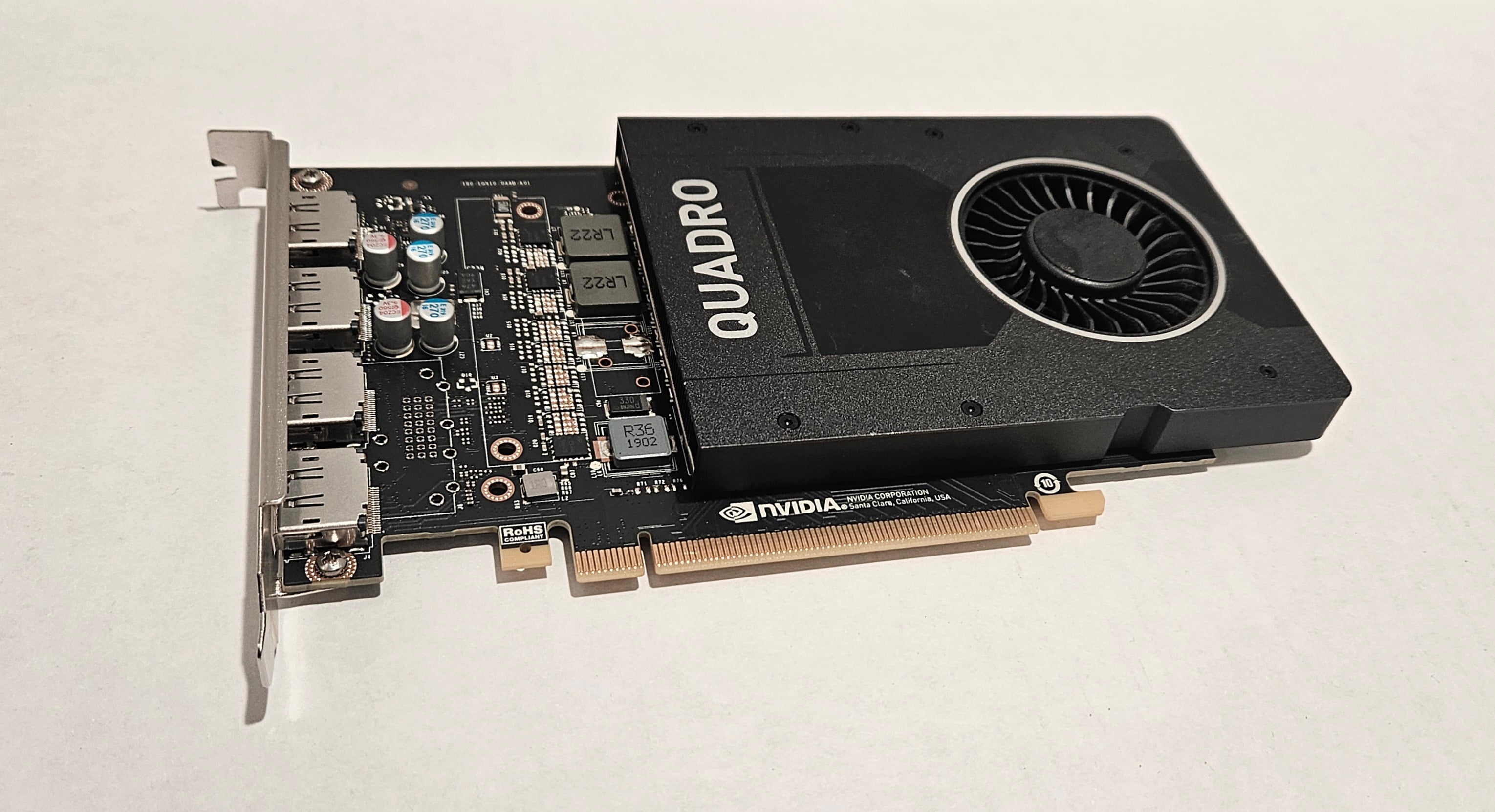 Restored NVIDIA Quadro K620 2GB Low Profile graphics card - DVI