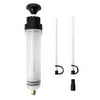 QWORK 200ML/0.21Qt./7OZ Extraction&Fill Pumb, Syringe Style Manual Automotive Pump,Gear Oil, and Brake Fluid Extractor
