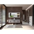 thumbnail image 6 of Amazon 72" Gray Wood Floating Vanity with Gray Top and Black Trim, 6 of 10
