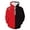 Red, variant on Mens Hoodies Casual Print Pullover Long Sleeve Basic Pullover