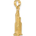 thumbnail image 5 of 14K Yellow Gold 3D Willistower (Chicago) Charm (15.65 X 4.15) Made In United States k7147, 5 of 5