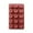 Red, variant on Kugisaki Silicone Fluted Cake Pans Tube Baking Molds Non-Stick Kitchen Oven Baking Pans Silicone Molds for Homemade Cake, Bread and Jello