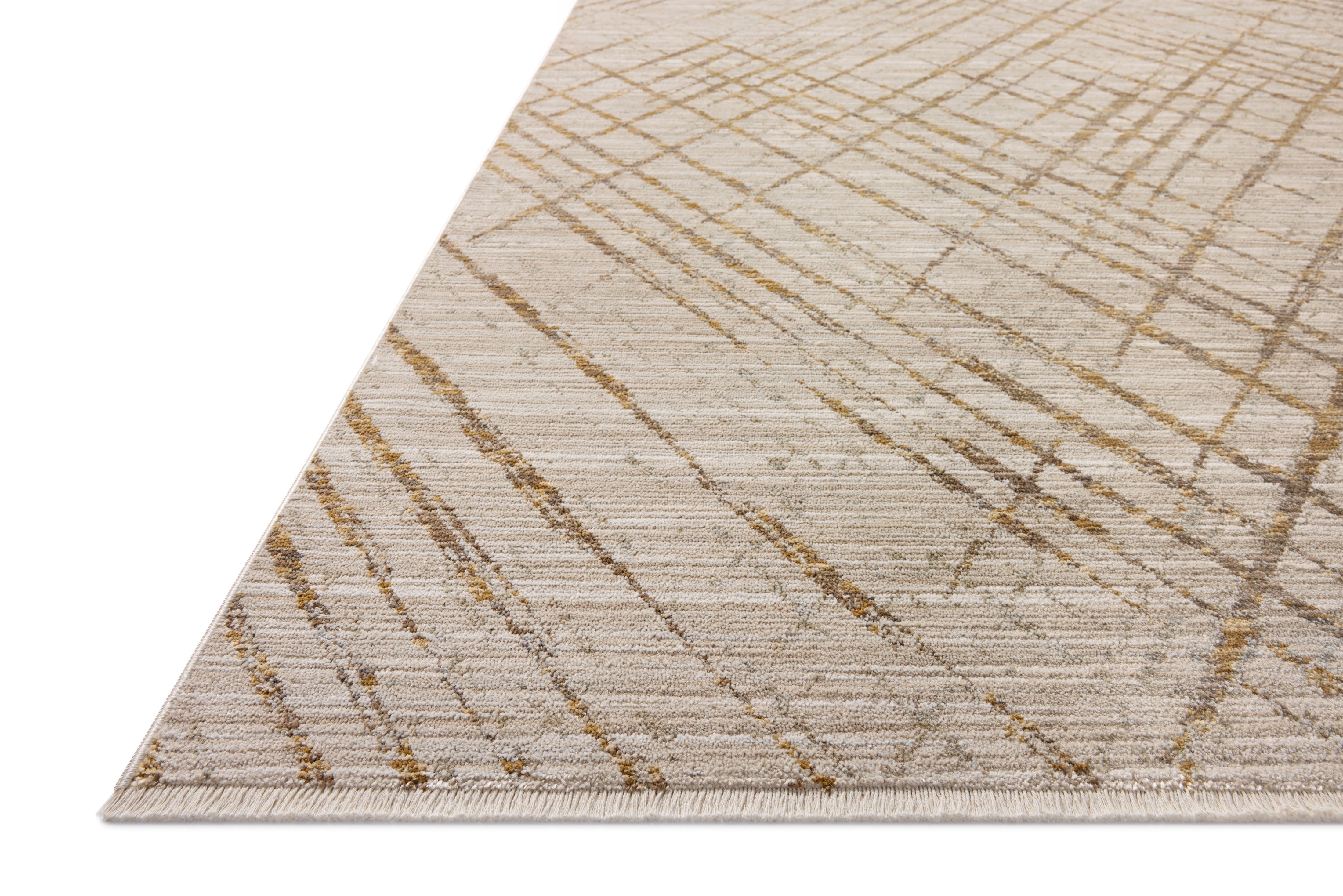 Loloi Wade Beige / Gold 9'-3" x 13'-1" Area Rug