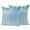 Teal Blue, variant on Beige Ombre Outdoor Pillow Covers 20x20 Set of 2, Waterproof Patio Throw Pillowcase Protectors, Modern Abstract Art Gradient Square Decorative Pillow Shams Cushion Covers for Seat Bed Couch Sofa
