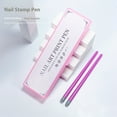 thumbnail image 4 of Nail Stamp Pen Set 6 Piece DIY Art Tool Kit With Multiple Unique Design Patterns For Manicure Decoration 6PCS, 4 of 8
