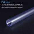 thumbnail image 4 of Uxcell Rigid Round Pipes High Transparency for Water Pipes,Crafts,Display Racks 15mmx20mm, 4 of 6