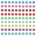 thumbnail image 1 of EeaseCA 100Pcs Aluminium Racing Pigeon Leg Rings Bands Dove Identify Training Rings 8mm Multicolor Bright Colors and Numbers, 1 of 9