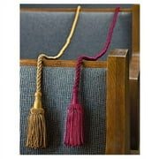 Weighted Pew Ropes 4 Pack - Burgundy