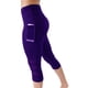 thumbnail image 1 of Pantalones de yoga para mujer Pantalones capri Leggings Pantalones de gimnasio, 1 of 3
