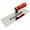 Silver, variant on Concrete Finishing Trowel,Flat Finishing Trowel,Topboutique Drywall Trowel,12 x 4 inch Stainless Steel Blade with Soft Grip Handle,Concrete Tools,Paint Plastering Finishing Hand Tools