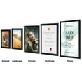 thumbnail image 6 of 5x7 Picture Frames Set of 15,Multi Black 5 by 7 Photo Frame for Wall or Tabletop Display, 6 of 7