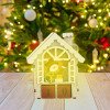 thumbnail image 1 of Calendario de Adviento de madera con luces, 25 días de cuenta atrás para Navidad. Adorno navideño., 1 of 7