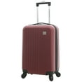 Travelers Club 20" Spinner Rolling Carryon Red