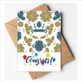 thumbnail image 1 of decorative classic floral pattern en Wedding Cards Congratulations Greeting Envelopes, 1 of 3