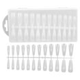 thumbnail image 1 of 240pcs Artificial Long Nail Tips Fake Nail Extension Tips Wearable Nail Tips for Nail Salon, 1 of 8