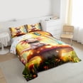 thumbnail image 3 of Castle Fairy Flower Salamander Queen Comforter Set,Butterflies Bedding Comforter Set, 3 of 8