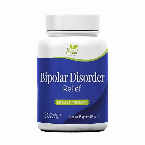 Mood Balance Natural Herbal Supplement for Bipolar Stability