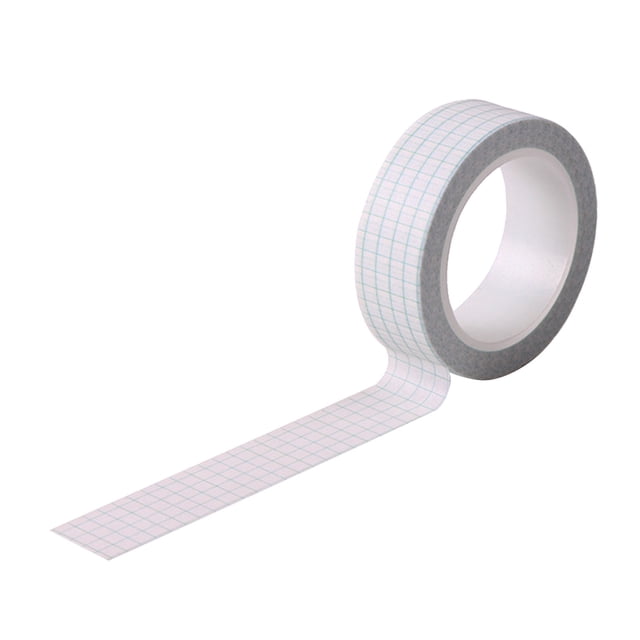 Less Than 5 Adhesive Tape Grid Paper Tape Decorative Stickers Grid Material Tape for School Supplies Border Box Decoration