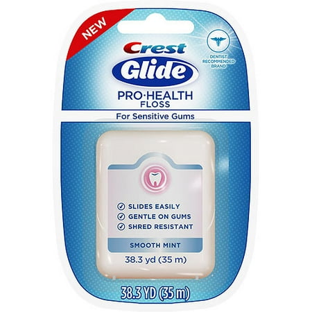 Crest Pro-Health Smooth Mint Sensitive Floss, 35m
