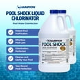 thumbnail image 2 of CPDI Champion Pool Shock 1-Gal 12.5% Commercial-Grade Liquid Chlorine, 2 Pk, 2 of 12