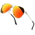 thumbnail image 1 of Gafas de sol Joopin Stylish Red Aviation polarizadas UV400 unisex, 1 of 6