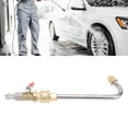 thumbnail image 1 of Metal Power Washer Gutter Cleaner Wand with Ball Valve 1 4 Inch Connector Curved Pressure Washer Extension Wand for Most Pressure Washer Sprayer and Spray Nozzles, 1 of 7