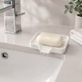 thumbnail image 1 of Silicone Soap Dishes With Drains Spout Draining Sink Organizer Tray For Bathroom And Kitchen Sponges And Dispensers Antiskid And Dishwasher Safe, 1 of 6