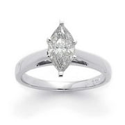 1 Carat Marquise Diamond Solitaire